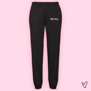 Smiley joggers Black